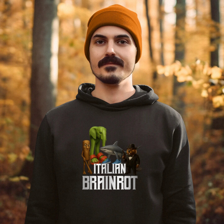Italian Brainrot  - pánska mikina s potlačou