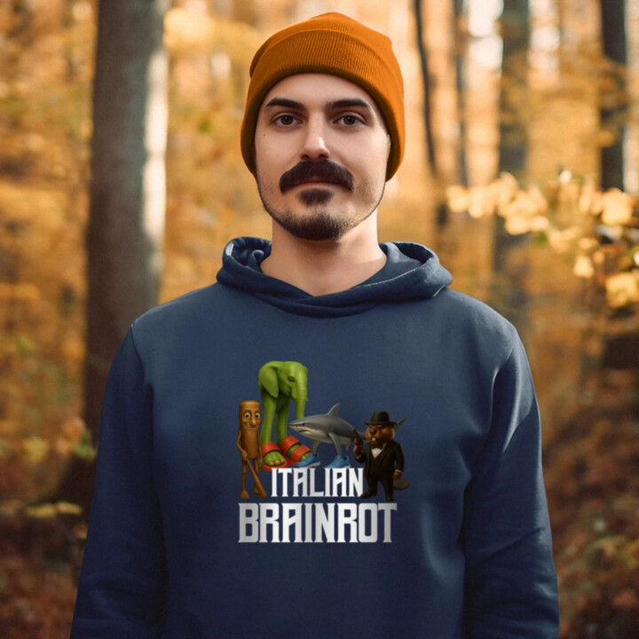 Italian Brainrot  - pánska mikina s potlačou