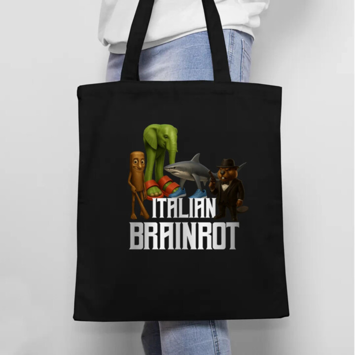 Italian Brainrot - taška s potlačou