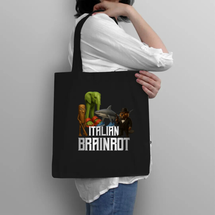 Italian Brainrot - taška s potlačou