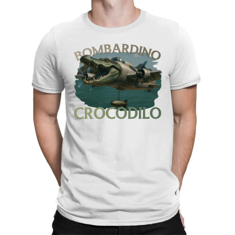 Bombardino Crocodilo - pánske tričko s potlačou