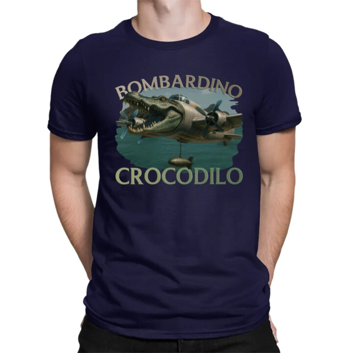 Bombardino Crocodilo - pánske tričko s potlačou