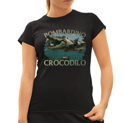 Bombardino Crocodilo - dámske tričko s potlačou