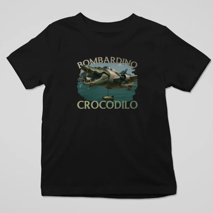 Bombardino Crocodilo - detské tričko s potlačou