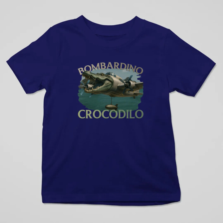 Bombardino Crocodilo - detské tričko s potlačou