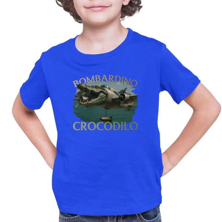 Bombardino Crocodilo - detské tričko s potlačou