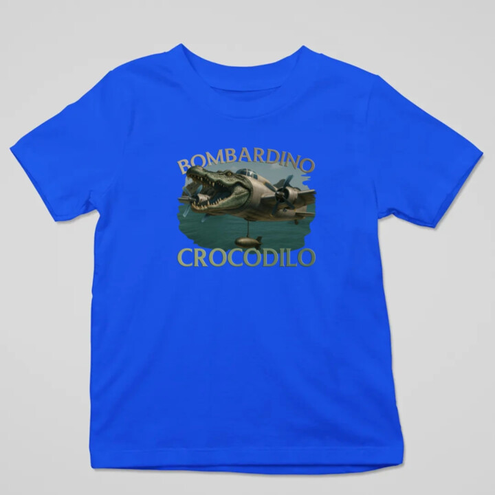 Bombardino Crocodilo - detské tričko s potlačou