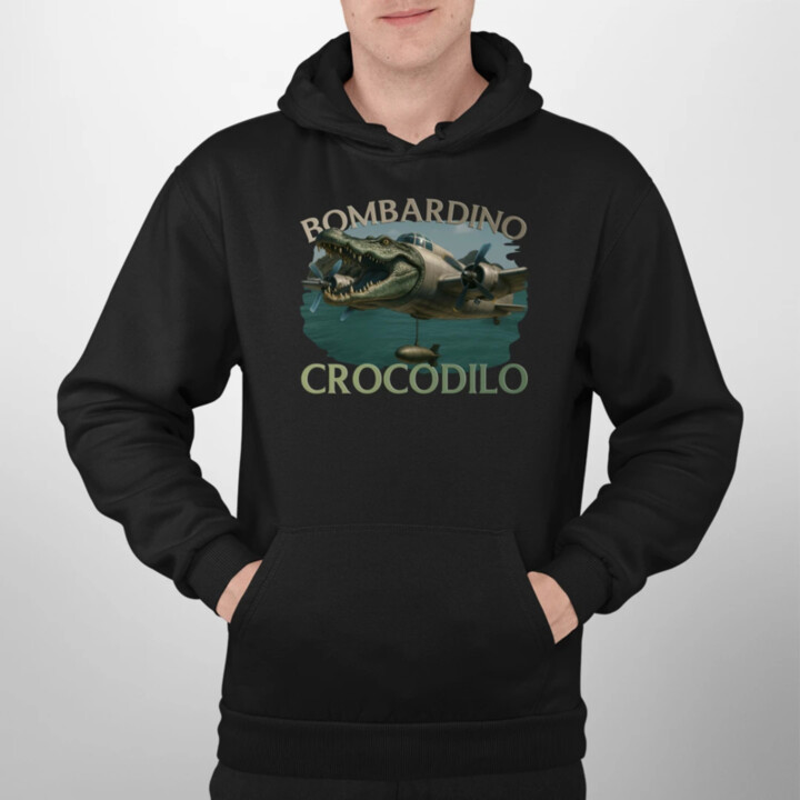 Bombardino Crocodilo  - pánska mikina s potlačou