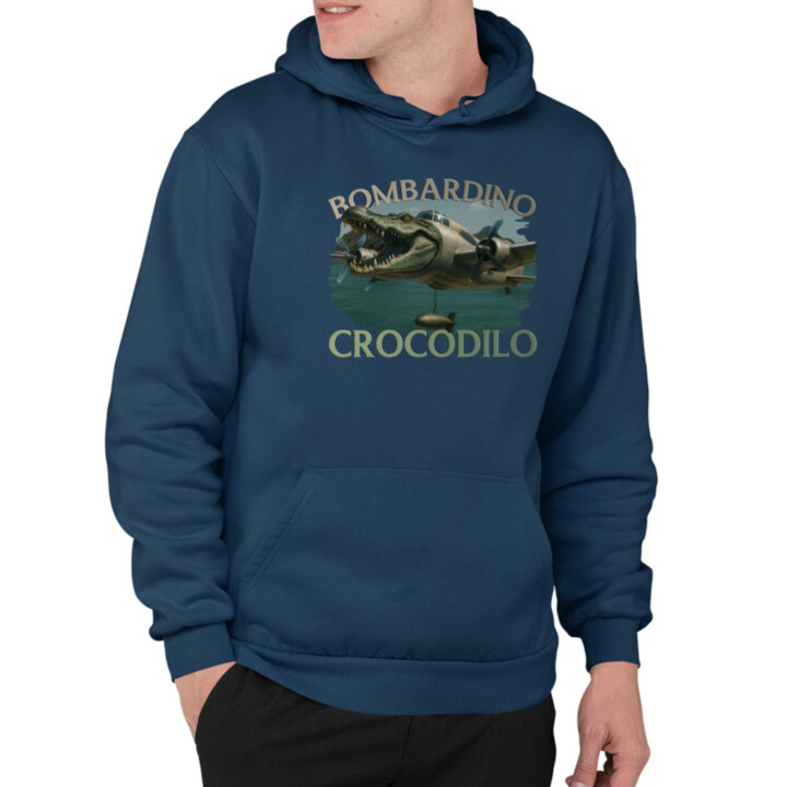 Bombardino Crocodilo  - pánska mikina s potlačou