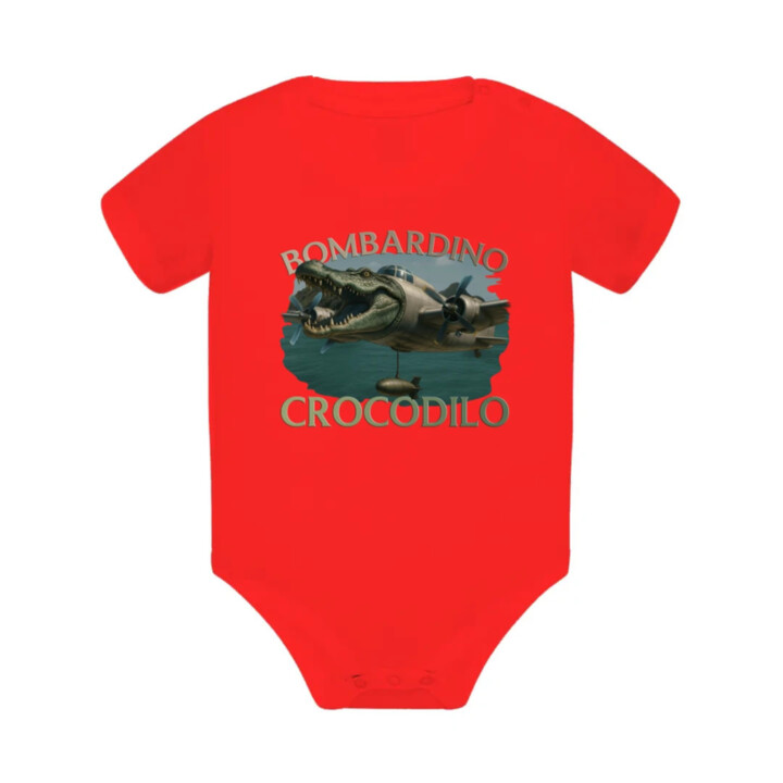 Bombardino Crocodilo  - body s potlačou
