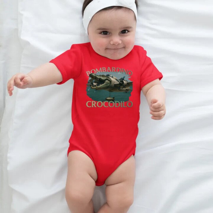 Bombardino Crocodilo  - body s potlačou