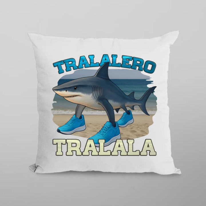 Tralalero Tralala - vankúš s potlačou