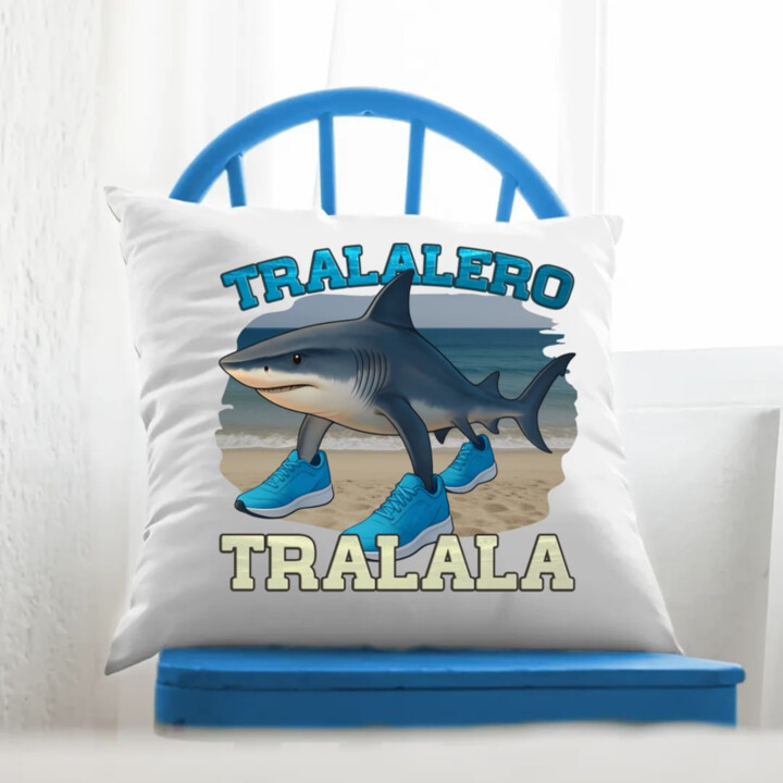 Tralalero Tralala - vankúš s potlačou