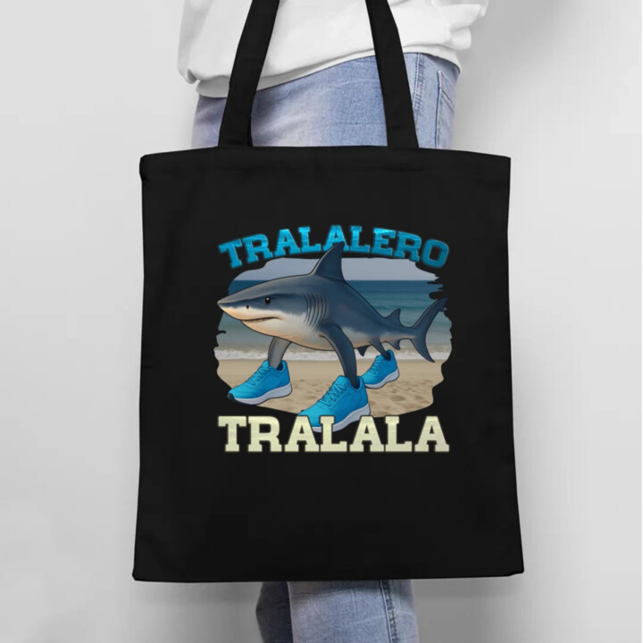 Tralalero Tralala - taška s potlačou
