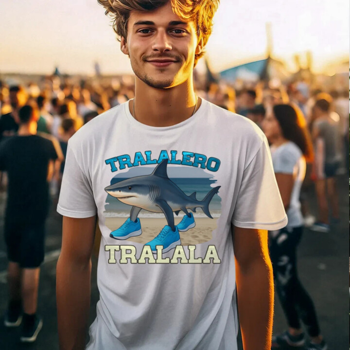 Tralalero Tralala - pánske tričko s potlačou