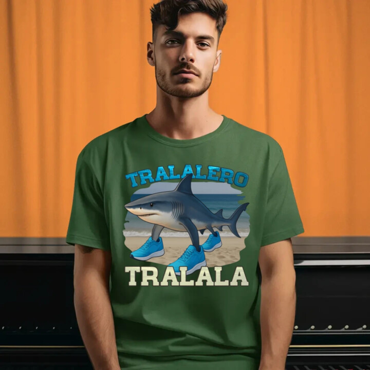 Tralalero Tralala - pánske tričko s potlačou