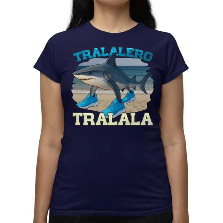 Tralalero Tralala - dámske tričko s potlačou