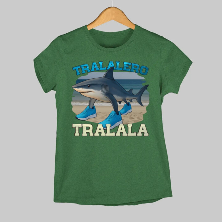 Tralalero Tralala - dámske tričko s potlačou