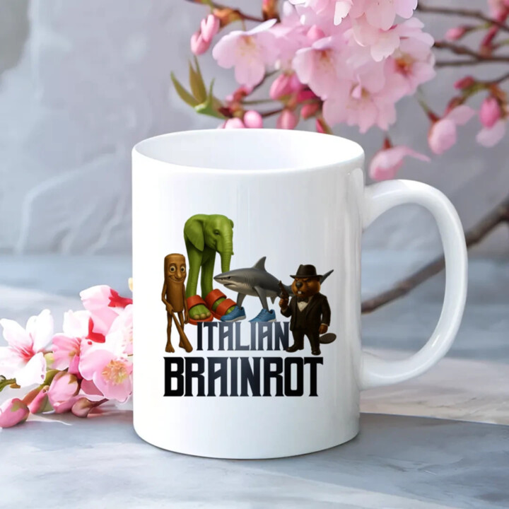 Italian Brainrot - keramický hrnček s potlačou