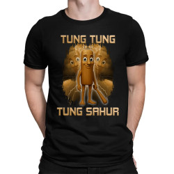Tung Tung Tung Sahur - Italian Brainrot - pánske tričko s potlačou