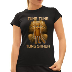 Tung Tung Tung Sahur - Italian Brainrot - dámske tričko s potlačou