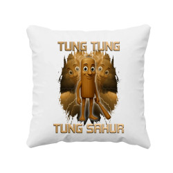Tung Tung Tung Sahur - Italian Brainrot - vankúš s potlačou