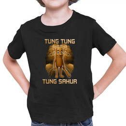 Tung Tung Tung Sahur - Italian Brainrot - detské tričko s potlačou