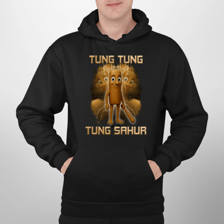 Tung Tung Tung Sahur - Italian Brainrot  - pánska mikina s potlačou