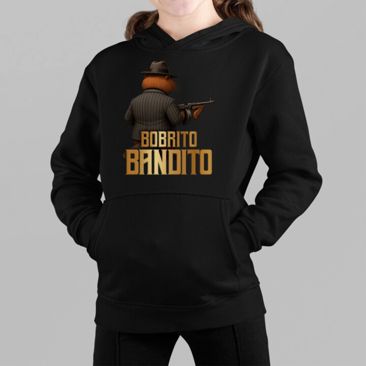 Bobrito Bandito - Italian Brainrot - detská mikina s kapucňou