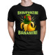 Shimpanzini bananini - Italian Brainrot - pánske tričko s potlačou