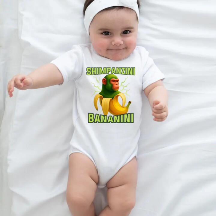 Shimpanzini bananini - Italian Brainrot  - body s potlačou