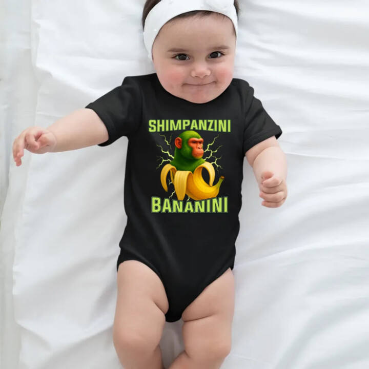 Shimpanzini bananini - Italian Brainrot  - body s potlačou