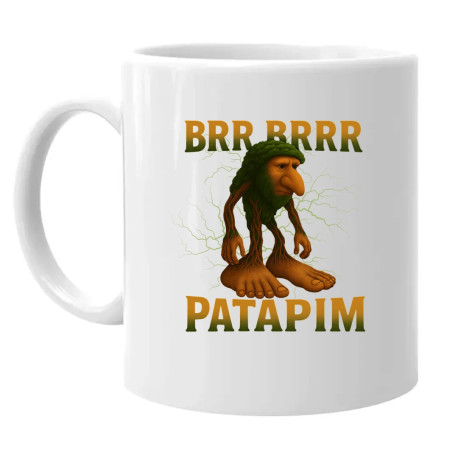 Brr brr patapim - Italian Brainrot - keramický hrnček s potlačou