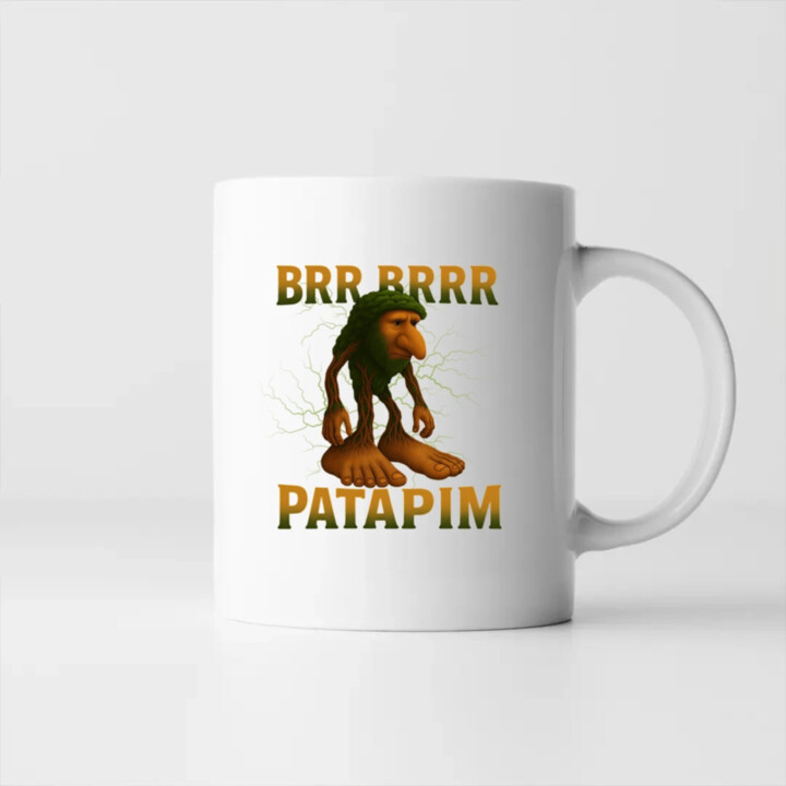 Brr brr patapim - Italian Brainrot - keramický hrnček s potlačou