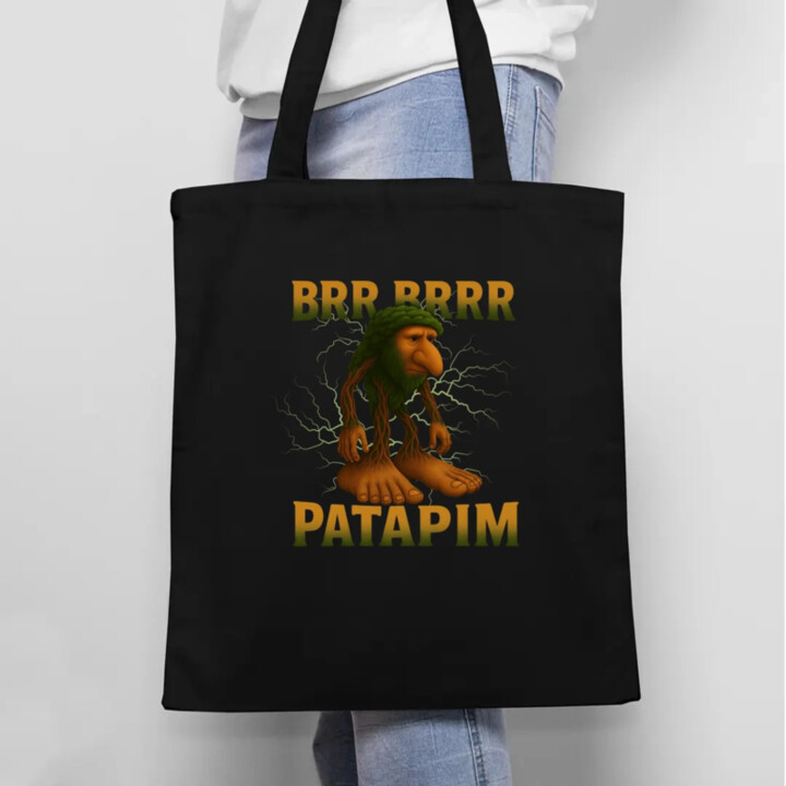 Brr brr patapim - Italian Brainrot - taška s potlačou