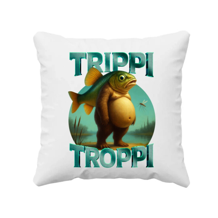 Trippi troppi - Italian Brainrot - vankúš s potlačou