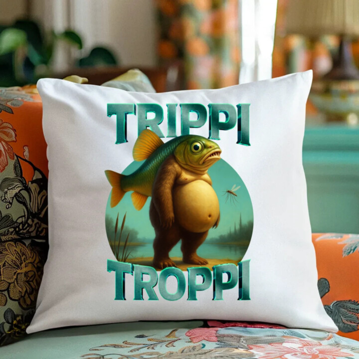 Trippi troppi - Italian Brainrot - vankúš s potlačou