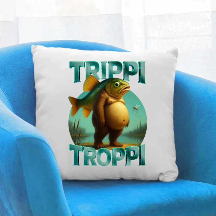 Trippi troppi - Italian Brainrot - vankúš s potlačou