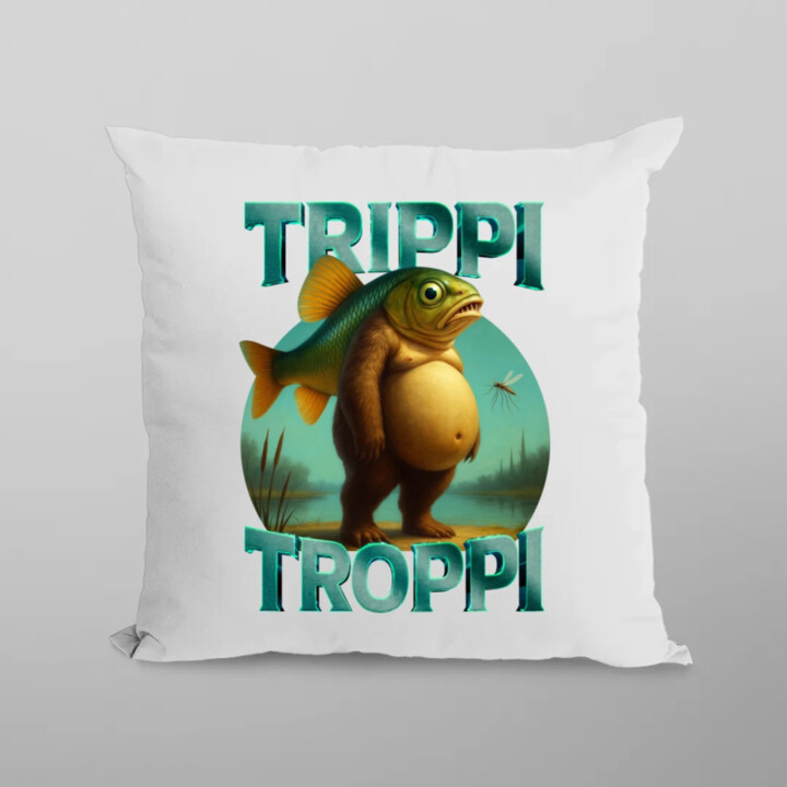 Trippi troppi - Italian Brainrot - vankúš s potlačou