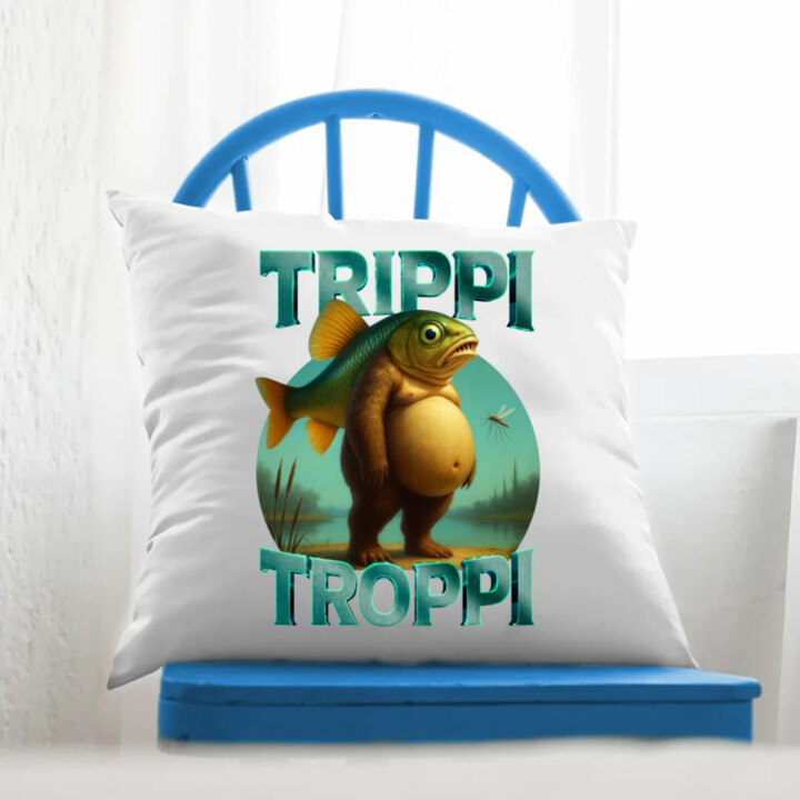 Trippi troppi - Italian Brainrot - vankúš s potlačou