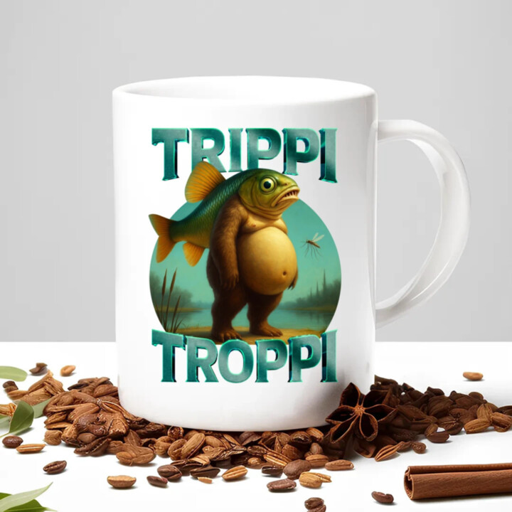 Trippi troppi - Italian Brainrot - keramický hrnček s potlačou