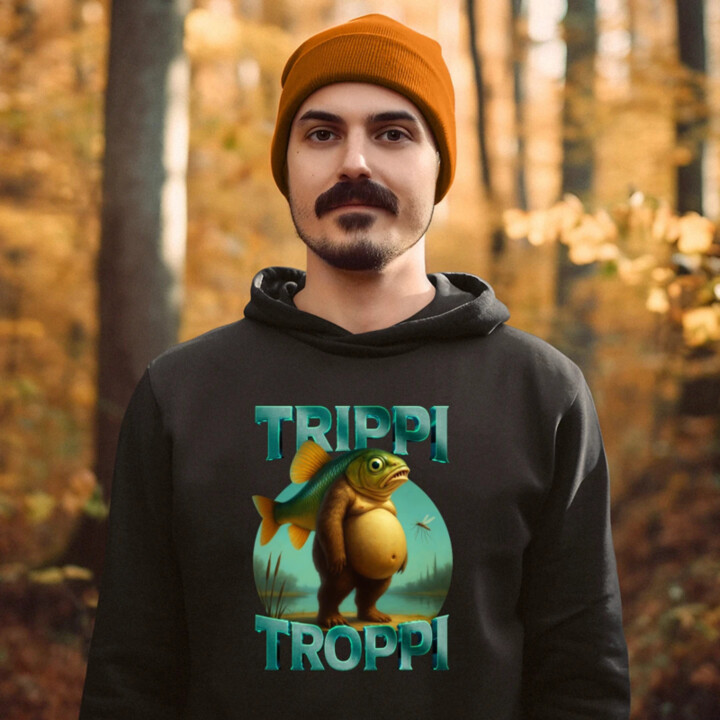 Trippi troppi - Italian Brainrot  - pánska mikina s potlačou