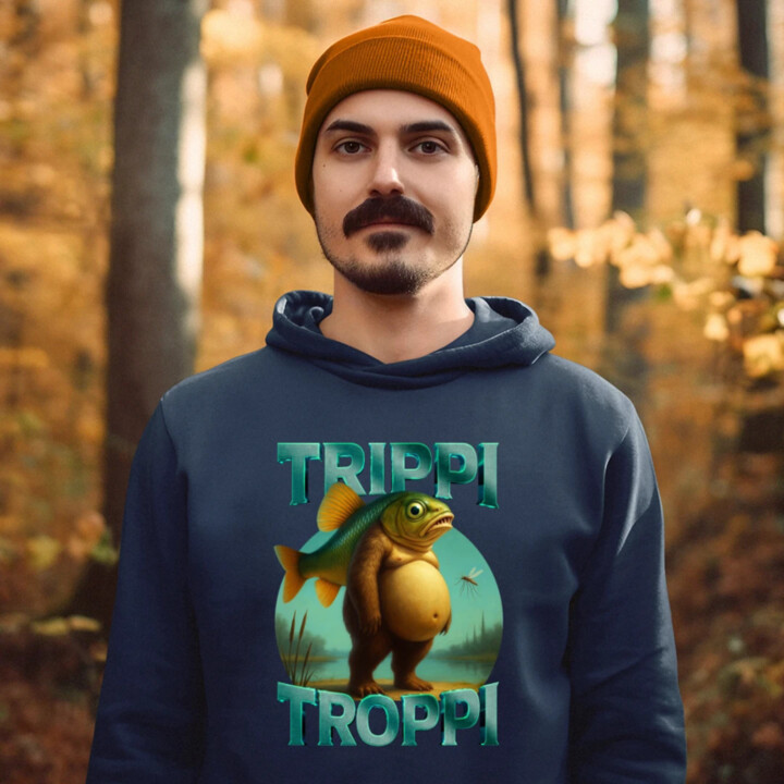 Trippi troppi - Italian Brainrot  - pánska mikina s potlačou
