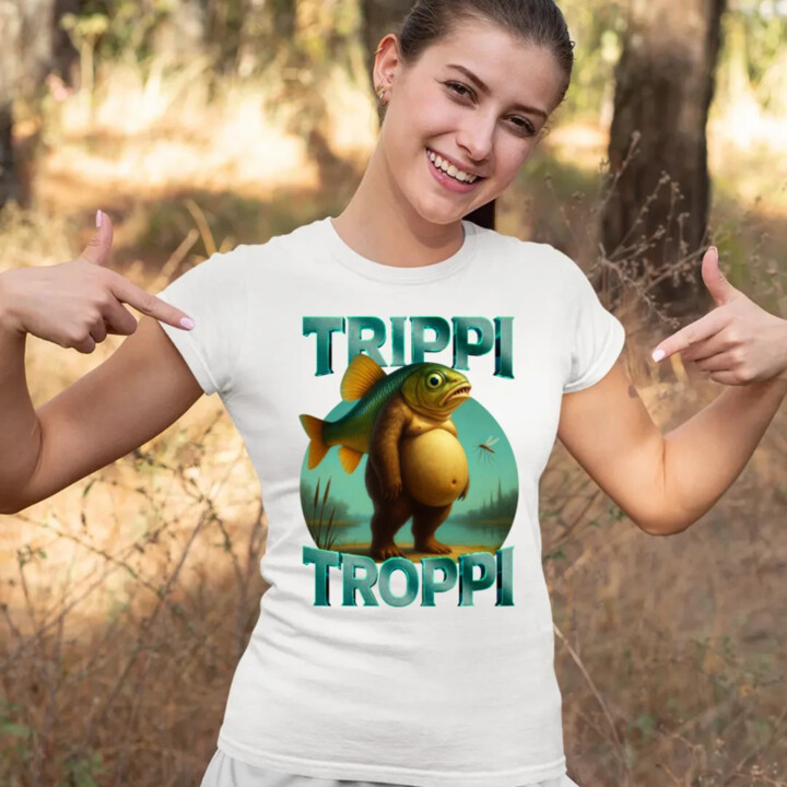 Trippi troppi - Italian Brainrot - dámske tričko s potlačou