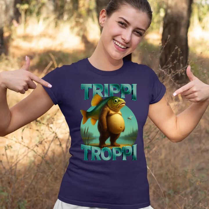Trippi troppi - Italian Brainrot - dámske tričko s potlačou