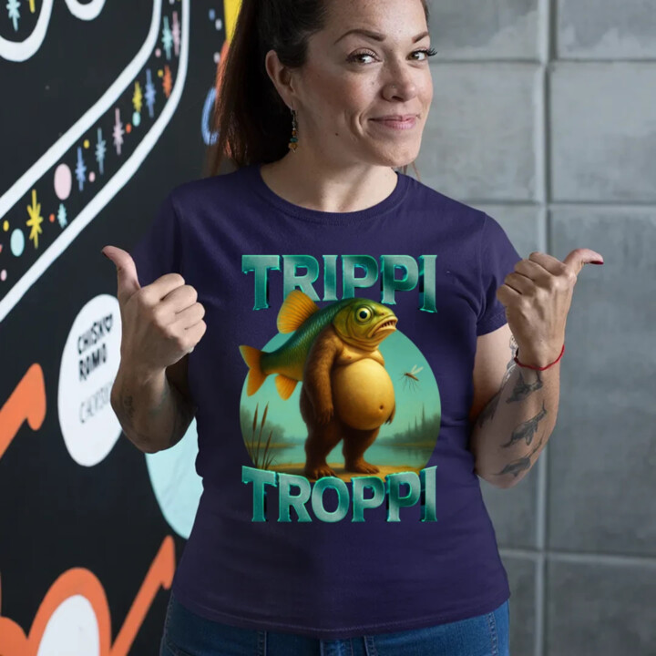 Trippi troppi - Italian Brainrot - dámske tričko s potlačou