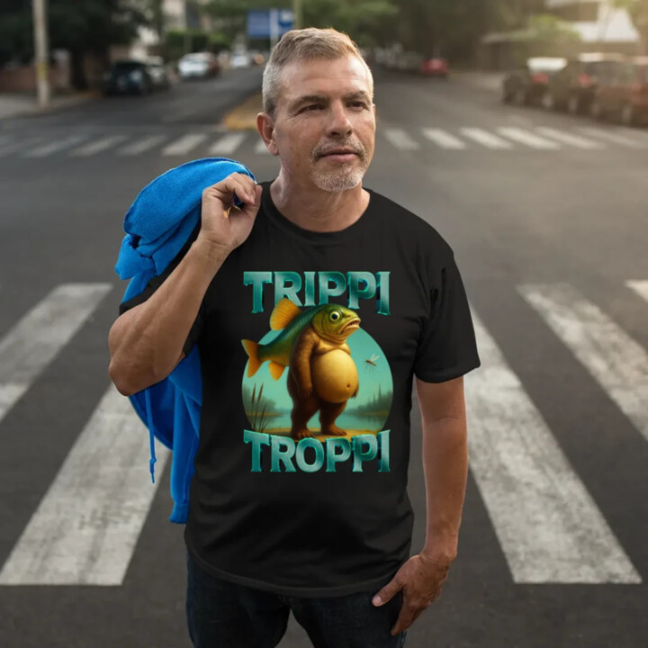 Trippi troppi - Italian Brainrot - pánske tričko s potlačou
