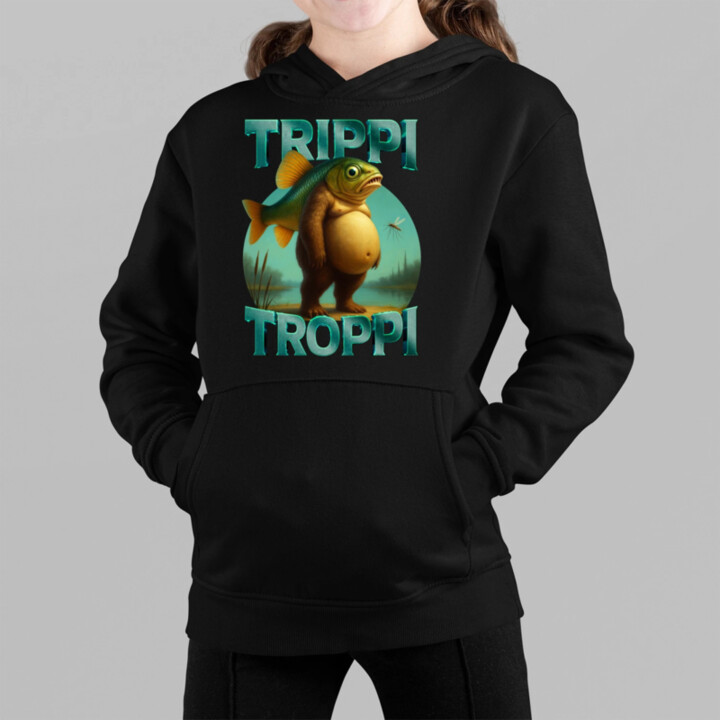 Trippi troppi - Italian Brainrot - detská mikina s kapucňou