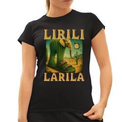 Lirili larila - Italian brainrot - dámske tričko s potlačou