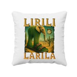 Lirili larila - Italian brainrot - vankúš s potlačou